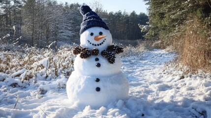 The Snowman in Winter Wonderland