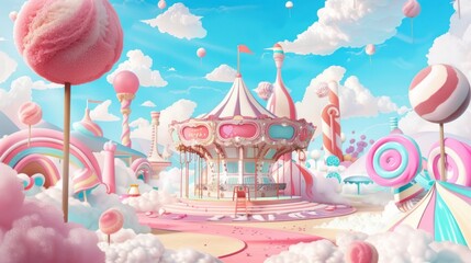 Candyland: A Whimsical Escape