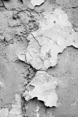 Obraz premium Cracked concrete wall