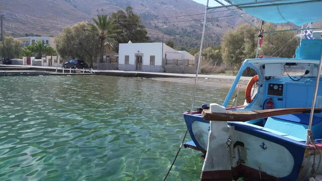 harbour of Symi , greek island ambiance
