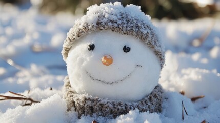 The Snowman in Winter Wonderland