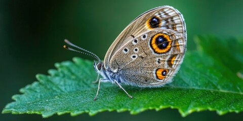 Obraz premium Butterfly on leaf