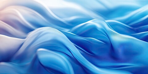 Obraz premium Abstract Blue Fabric Design