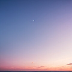 Obraz premium Farbverläufe - Weiche Farbverläufe im sanften Morgenhimmel