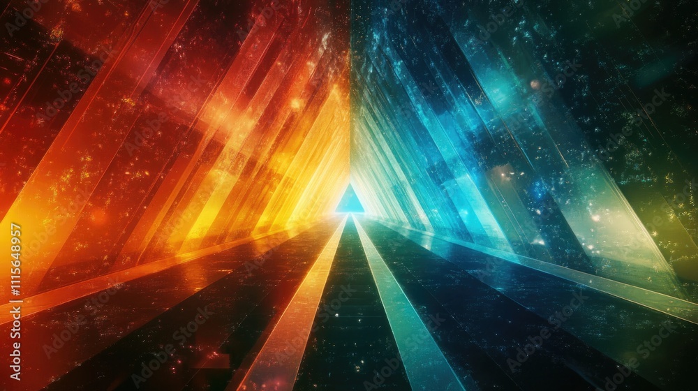 Canvas Prints abstract space scene
