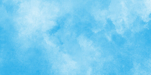 Obraz premium Abstract blue watercolor for background,This watercolor design with watercolor texture on white background,hand painted blue watercolor texture, Beautiful bright blue paper texture,blue watercolor pai