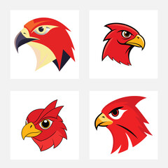  Falcon vector illustration