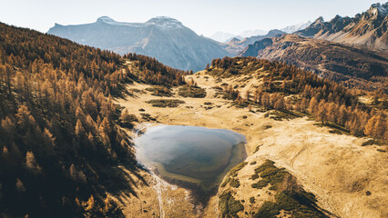 Foliage all'Alpe Sangiatto (Alpe Devero) in autunno