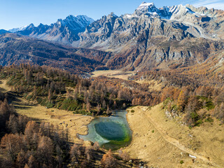 Foliage all'Alpe Sangiatto (Alpe Devero) in autunno