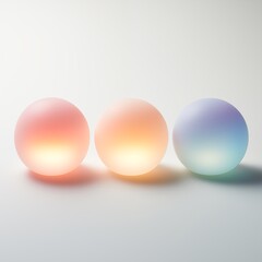 Gradient Glow Globe Lights