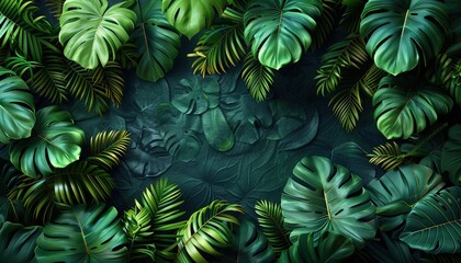 background with leaves