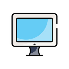 TV Screen vector icon