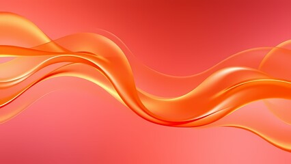 Orange background AI, Abstract orange gradient background, abstract Orange background with some smooth lines AI
