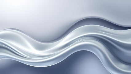 Obraz premium abstract blue wave background AI