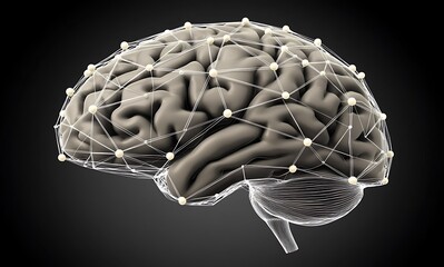 Neural Network Enveloping Human Brain Structure