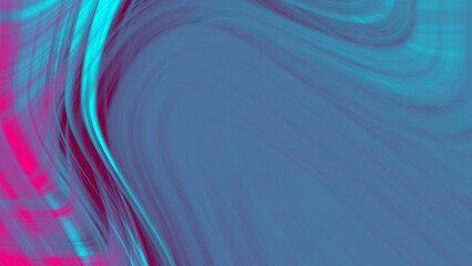 Obraz premium Abstract Swirling Teal Pink and Purple Hues