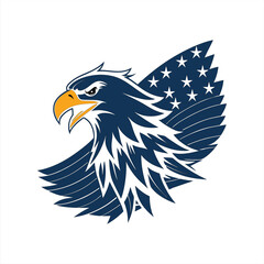 American Independence Day vector illustration 