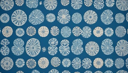 Clear Plain Shiny Warm Soft Vintage Bokeh Cloudy Wave Like Geometric Blue Background or Texture