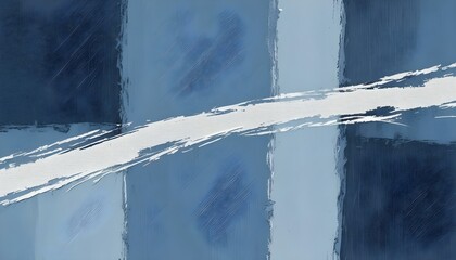 Clear Plain Shiny Warm Soft Vintage Bokeh Cloudy Wave Like Geometric Blue Background or Texture