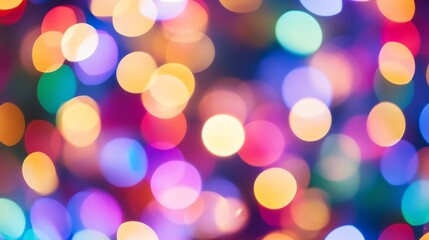 Obraz premium Abstract colorful background with soft, blurred colors and glowing particles.