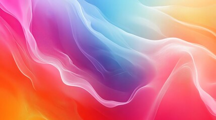 Fototapeta premium Abstract colorful background with soft, blurred colors and flowing lines.