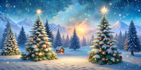 Obraz premium winter-christmas