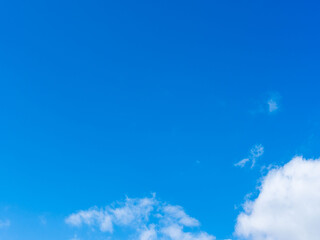 冬の青空と白い雲05