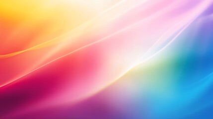 Obraz premium Abstract colorful background with soft, blurred colors and flowing lines.