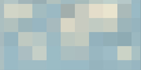 Square colorful background, random colored geometric background, mosaic style, soft blue