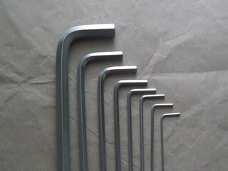 hex keys, bicycle repair wrenches,