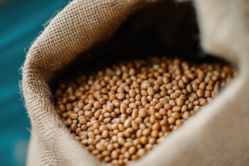Tightly Packed Sorghum Grains with Texture Focus