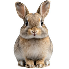 Obraz premium A rabbit on a transparent background.