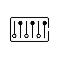 Sound Engineer Console vector icon