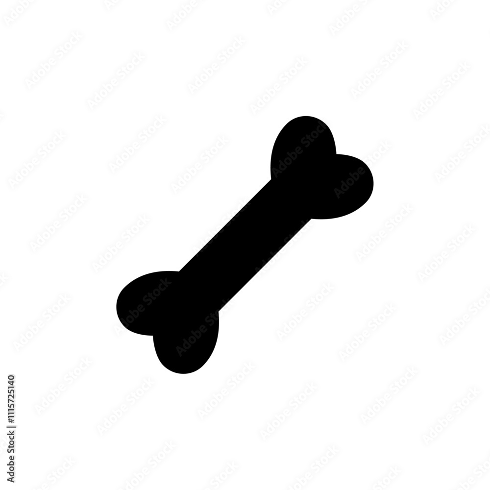 Poster Bone icon web design in vector