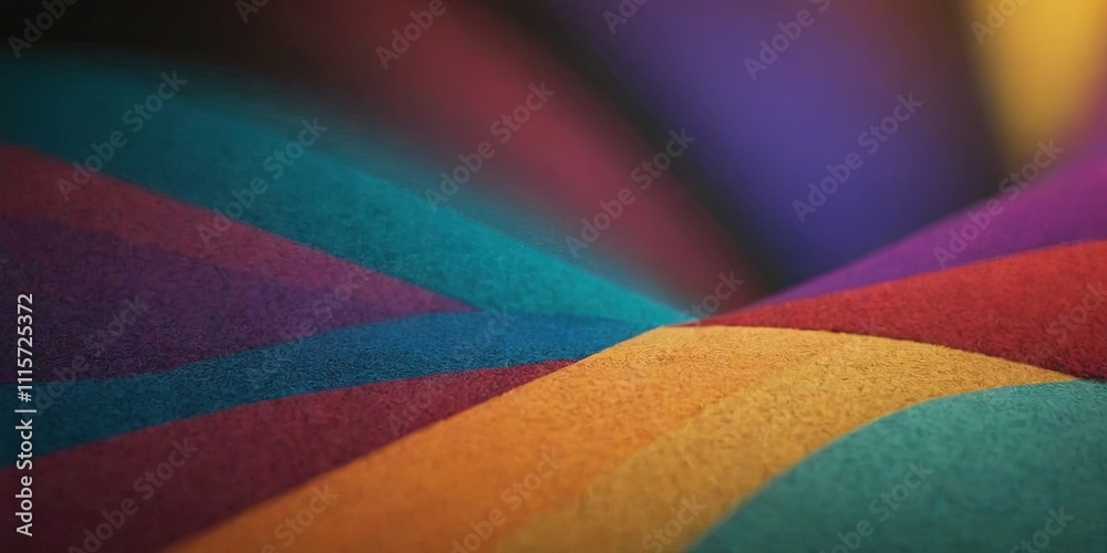 Poster a colorful image of a rainbow with a variety of colors