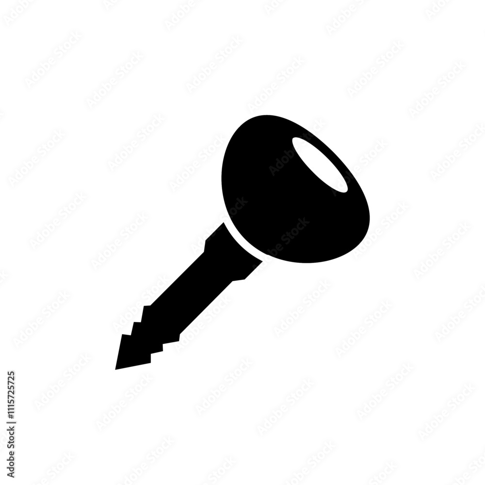Poster car key icon web design in vector