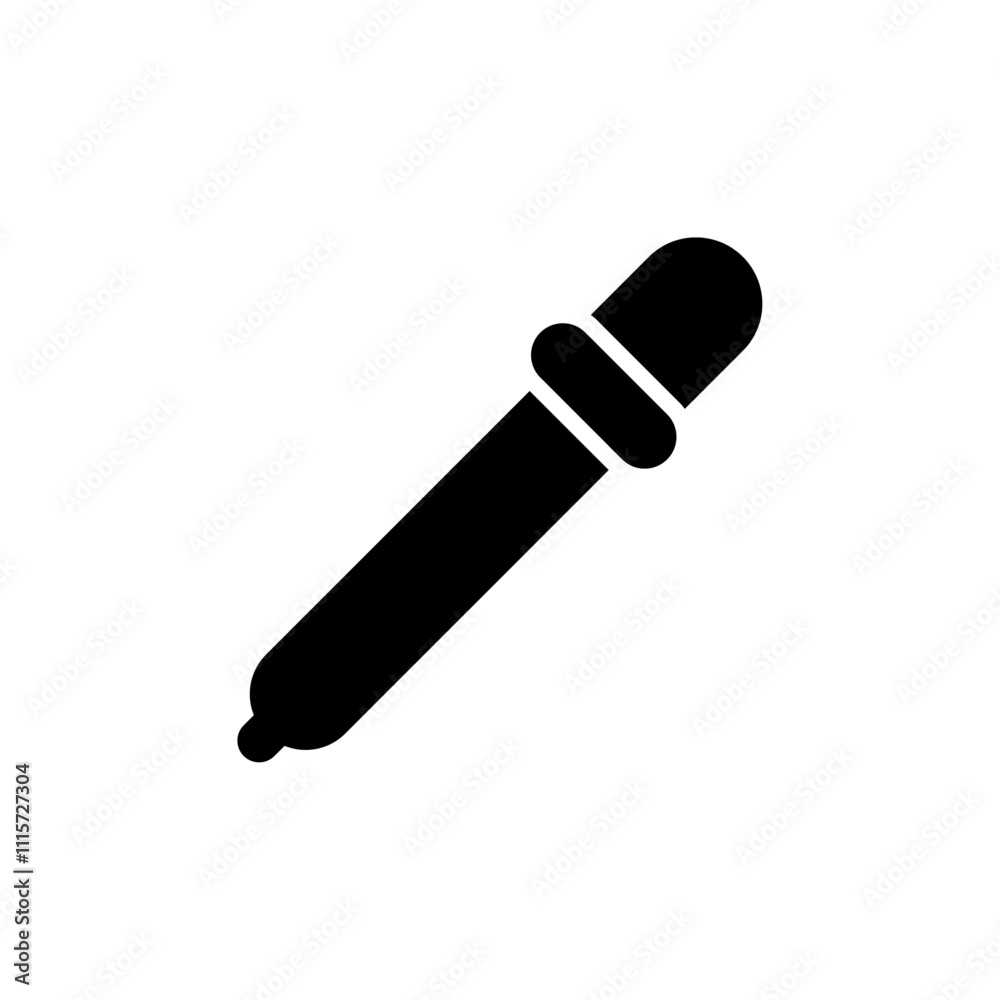 Poster eye dropper icon web design in vector