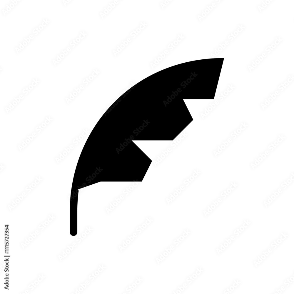 Poster Feather icon web design in vector