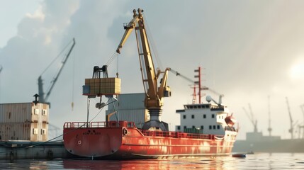 Serene Oceanside Adventure. Tranquil Waters and Maritime Discovery concept