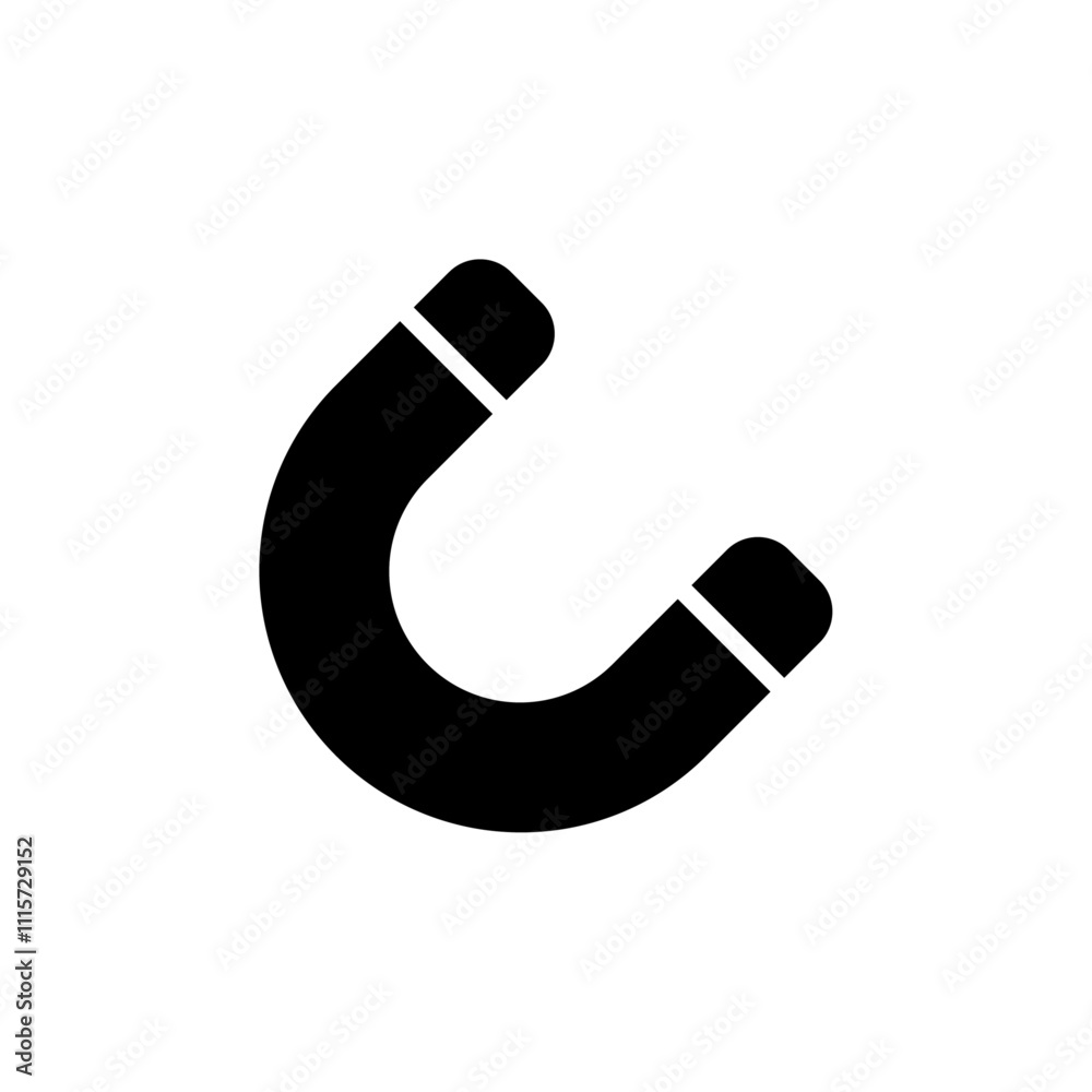 Poster magnet icon web design in vector