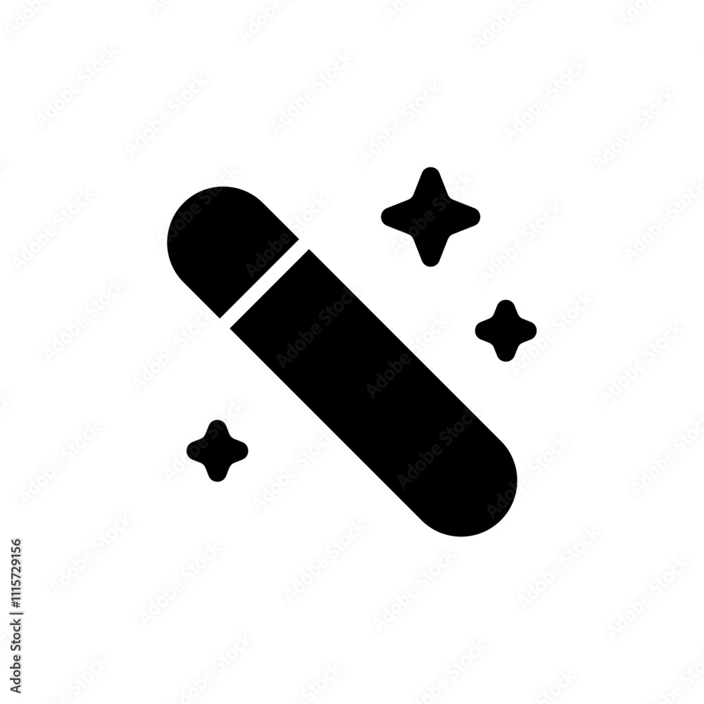 Poster Magic icon web design in vector