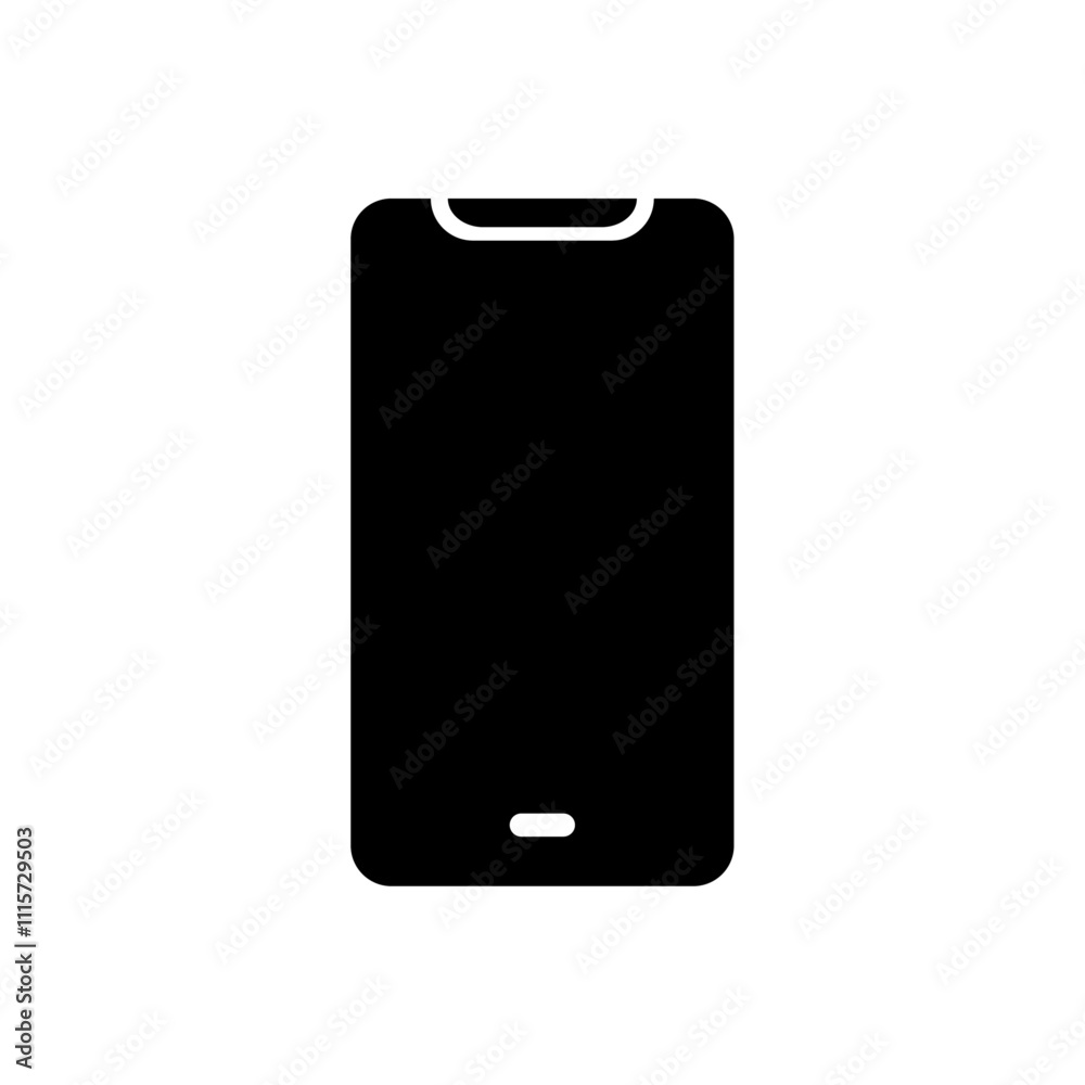 Poster Mobile icon web design in vector