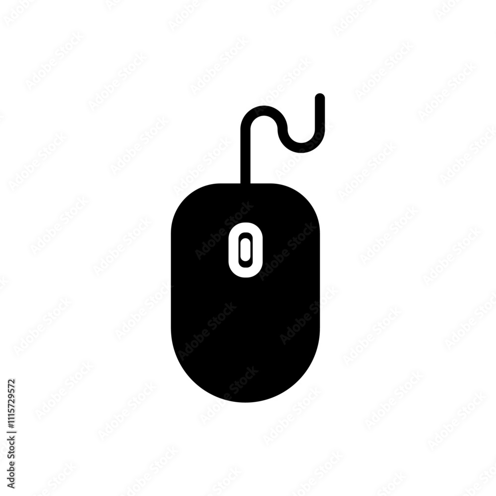 Aufkleber Mouse icon web design in vector