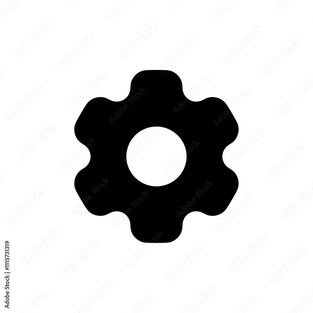 Poster Settings icon web design in vector
