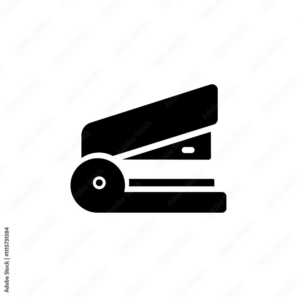 Poster Stapler icon web design in vector
