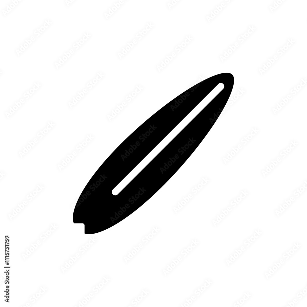 Poster Surf board icon web design in vector