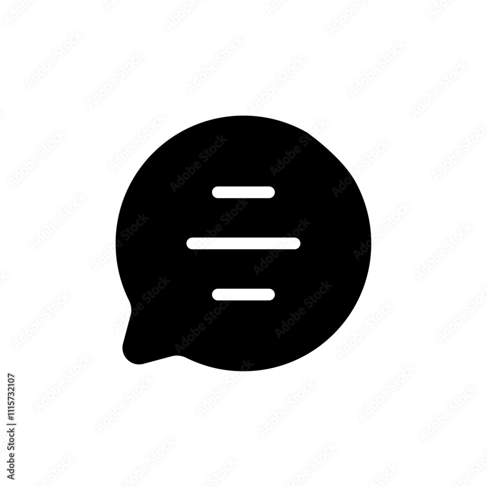 Poster Text icon web design in vector