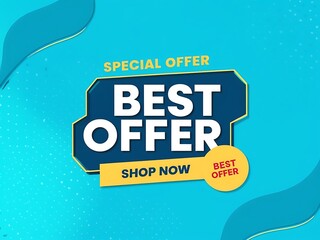 Best Offer Shop Now Special Offer Advertisement