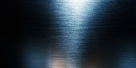 Fototapeta premium Abstract texture or object Abstract metallic surface with polished highlights illuminated with diffused lighting high-end futuristic design