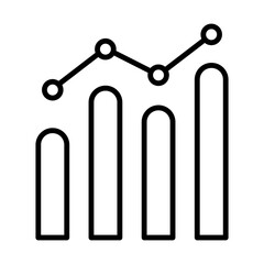 Data Analytics line icon